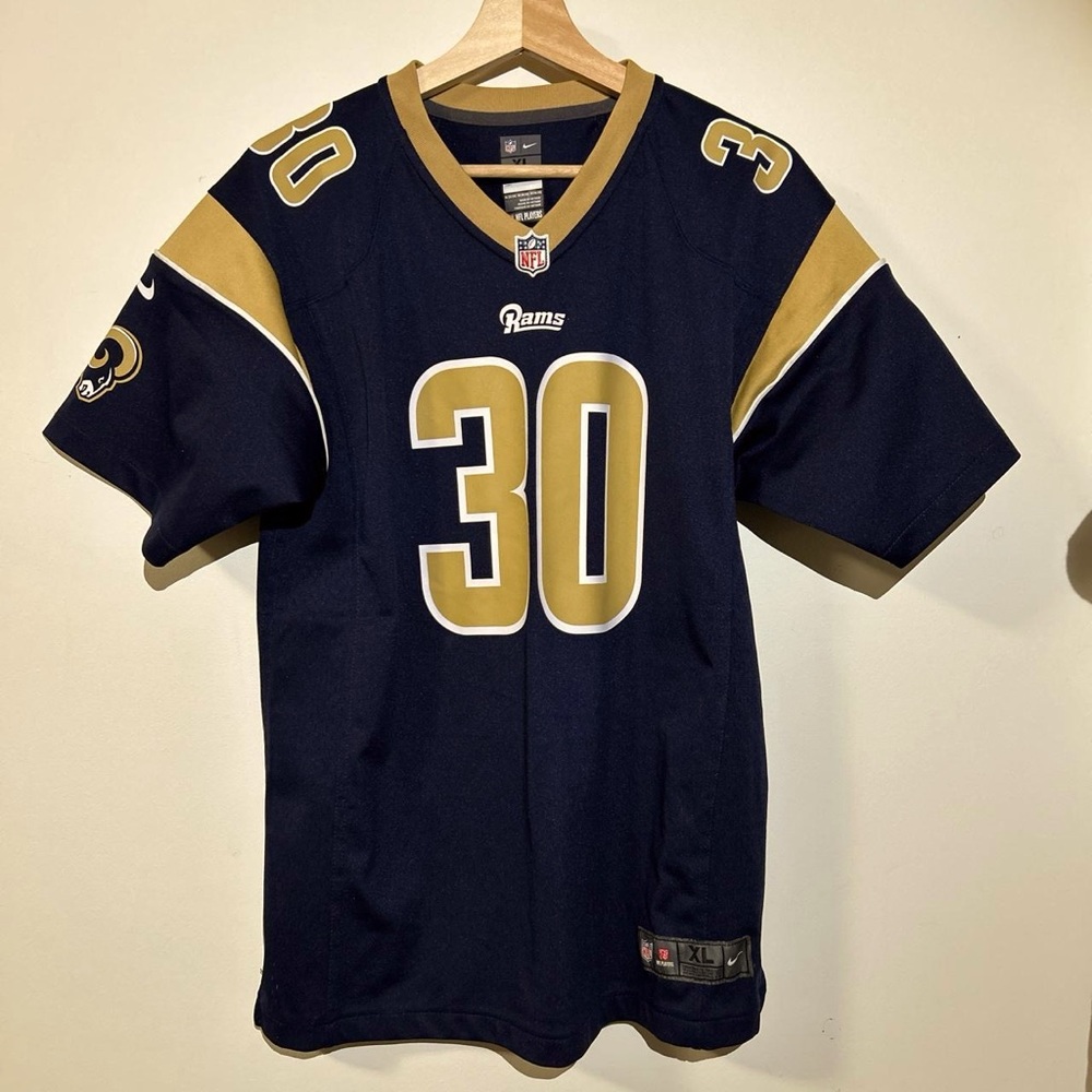 Los Angeles Rams Todd Gurley II football jersey